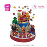 Koleksi kue : Birthday Cake Marvel