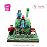Koleksi kue : Birthday Cake Minecraft