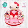Koleksi kue : Birthday Cake Hello Kitty