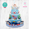Koleksi kue : Birthday Cake Under the Sea