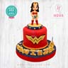 Koleksi kue : Birthday Cake Wonder Woman