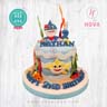Koleksi kue : Birthday Cake Baby Shark