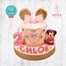 Koleksi kue : Birthday Cake Minnie Mouse