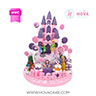 Koleksi kue : Birthday Cake Barbie