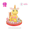 Koleksi kue : Birthday Cake Yellow Unicorn