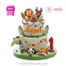 Koleksi kue : Birthday Cake Zoo