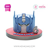 Koleksi kue : Birthday Cake Optimus prime