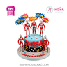 Koleksi kue : Birthday Cake Power Rangers