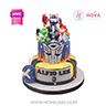 Koleksi kue : Birthday Cake Transformers