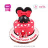 Koleksi kue : Birthday Cake Red Tye 
