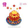 Koleksi kue : Birthday Cake Iron Man