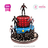 Koleksi kue : Birthday Cake Spiderman