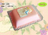 Koleksi kue : Peach Themed Sleeping Baby Cake