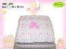 Koleksi kue : Baby Cake with Pink Shoes
