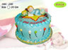 Koleksi kue : Blue Themed Baby Cake