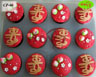 Koleksi kue : Peach Cupcakes