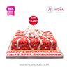 Koleksi kue : Birthday Cake Red Elegant