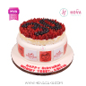 Koleksi kue : Birthday Cake Hermes with Berrys Topping