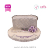 Koleksi kue : Birthday Cake Bag with Purple Flowers