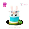 Koleksi kue : Birthday Cake Bunny with Mask
