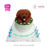 Koleksi kue : Birthday Cake Little Dog