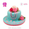 Koleksi kue : Birthday Cake Tosca with Flowers