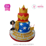 Koleksi kue : Birthday Cake Wonder Woman
