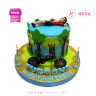 Koleksi kue : Birthday Cake Cyclist Man