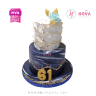 Koleksi kue : Birthday Cake Blue Ocean