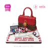 Koleksi kue : Birthday Cake Louis Vuitton