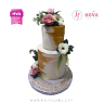 Koleksi kue : Birthday Cake Elegant Two Tier