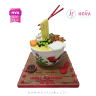 Koleksi kue : Birthday Cake Mie Ayam