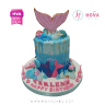 Koleksi kue : Birthday Cake Mermaid Theme