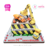 Koleksi kue : Birthday Cake Construction