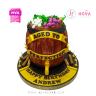 Koleksi kue : Birthday Cake Wine Fermentation