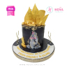Koleksi kue : Birthday Cake Gold