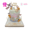 Koleksi kue : Birthday Cake Luxury with Butterfly