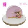 Koleksi kue : Birthday Cake Pink Elegant
