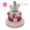 Koleksi kue : Birthday Cake Red & Pink