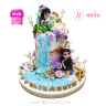 Koleksi kue : Birthday Cake Waterfall