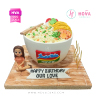 Koleksi kue : Birthday Cake Instant Noodle