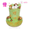 Koleksi kue : Birthday Cake Sleeping Kitten