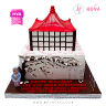Koleksi kue : Birthday Cake Japanese Building