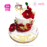 Koleksi kue : Birthday Cake Red Rose