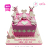 Koleksi kue : Birthday Cake Piggy