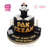 Koleksi kue : Birthday Cake Man in Chair