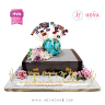 Koleksi kue : Birthday Cake Globe with Worldwide Flags