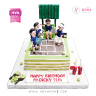 Koleksi kue : Birthday Cake Tenis
