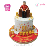 Koleksi kue : Birthday Cake Man in Chair
