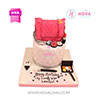 Koleksi kue : Birthday Cake Channel Bag & Makeup